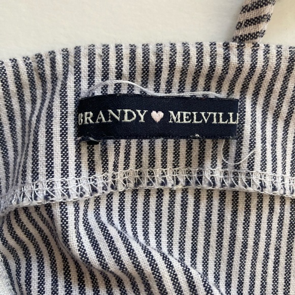 Brandy Melville | Women’s Striped Spaghetti Strap Dress - Picture 5 of 9